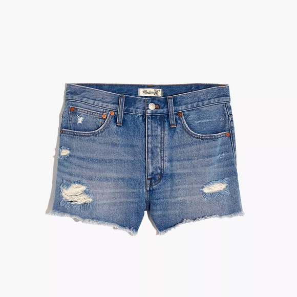 NWOT Madewell Relaxed Denim Short - Picture 3 of 3